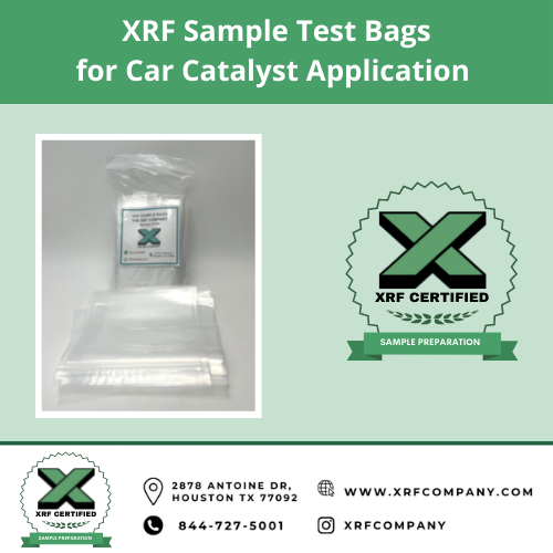 Sample Preparation  - XRF Sample Bags for Car Catalyst