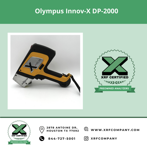 XRF Company Certified Lease to Own Olympus Innov-X DPO 4000 Analyzer Gun For Metal Fabrication