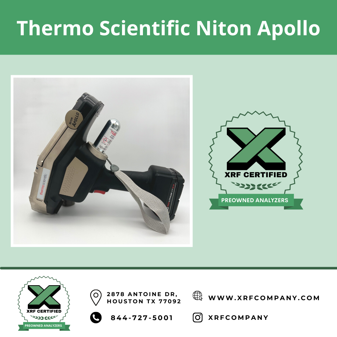 XRF Company Certified Lease to Own Thermo Scientific Niton Apollo