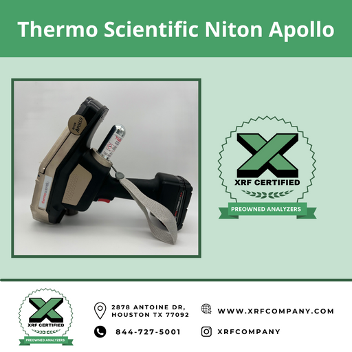 XRF Certified RENTAL Thermo Scientific Niton Apollo Handheld LIBS Analyzer Gun For LIBS/LASER