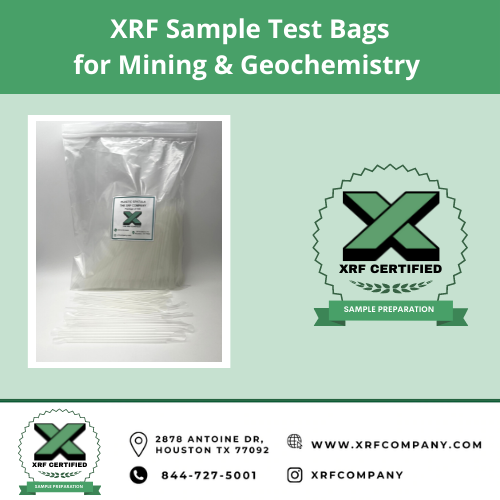 XRF Sample Distribution Spatula for Mining and Geochemistry