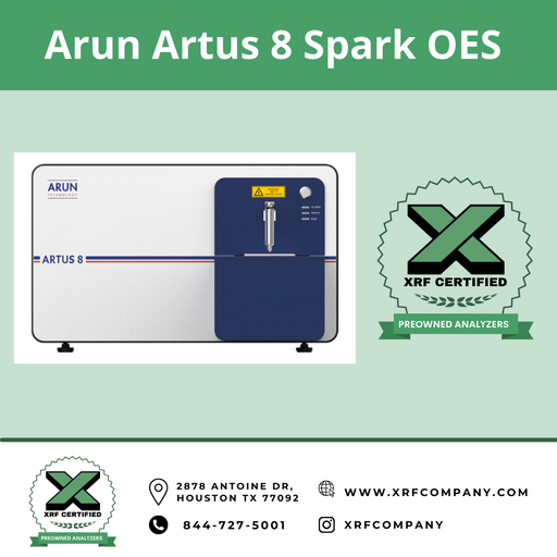 XRF Company Certified Lease to Own Arun Artus 8 Bench-top XRF Analyzer For Metal Fabrication - 5 Year Lease to Own Monthly Payment: