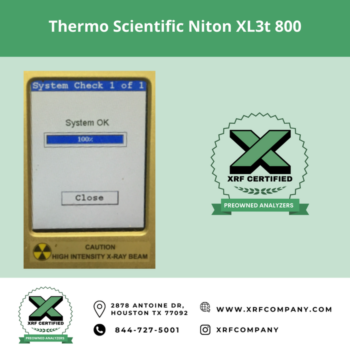 XRF Company Certified Lease to Own Thermo Scientific Niton XL3t 700 Handheld XRF Analyzer Gun For Metal Recycling