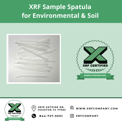 XRF Sample Distribution Spatula for Environmental and Soil