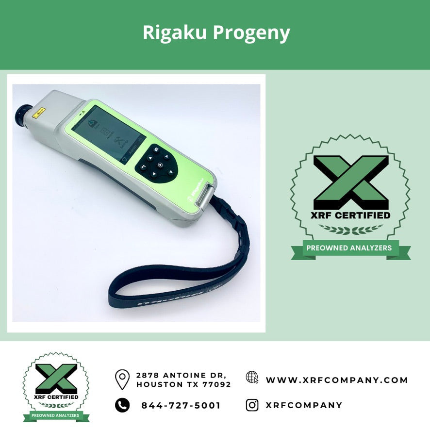 Rigaku Progeny Analyzer For Plastics & Polymer Recycling Sorting & Identification Rental