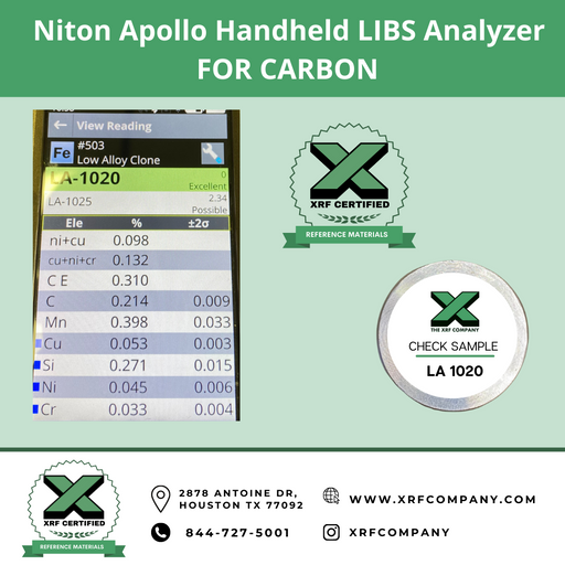 NEW- The XRF Company - Thermo Scientific Niton Apollo Handheld LIBS Analyzer + Carbon