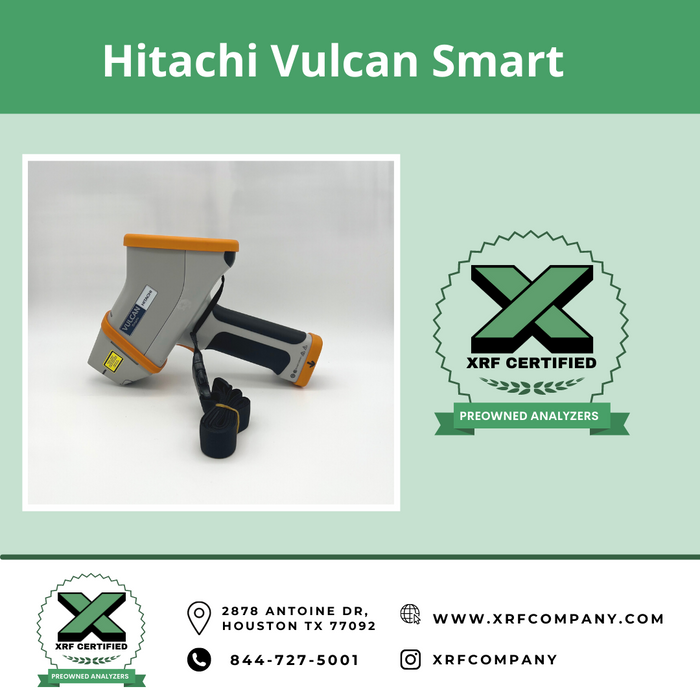 Certified PreOwned/Used Oxford Hitachi Vulcan Smart Handheld LIBS Gun (SKU #326)
