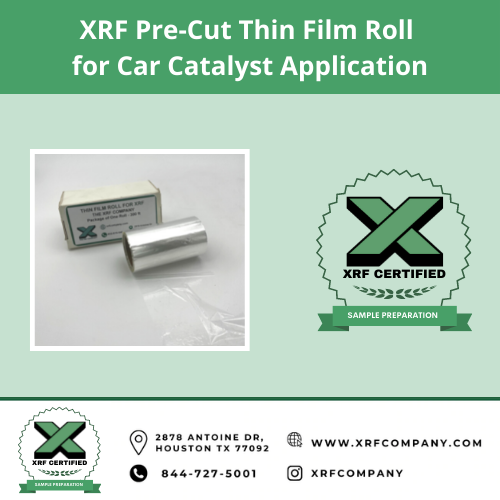 XRF Film Roll for Car Catalyst Application