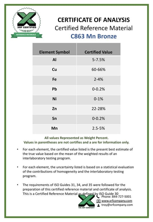 C863 Mn Bronze