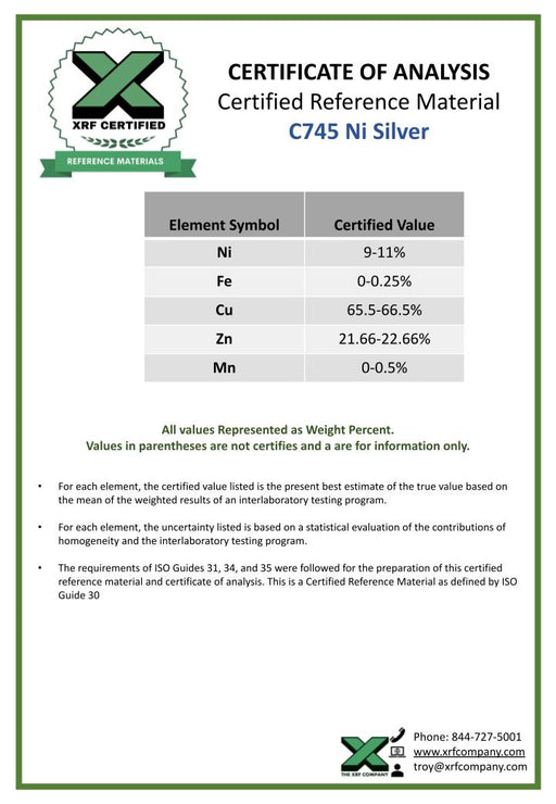 C745 Ni Silver