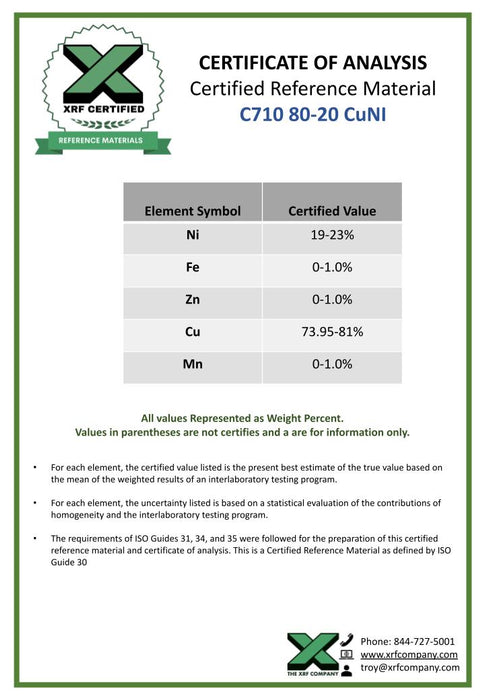 C710 80-20 CuNi