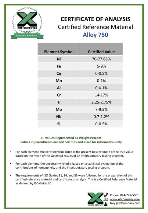 Alloy 750