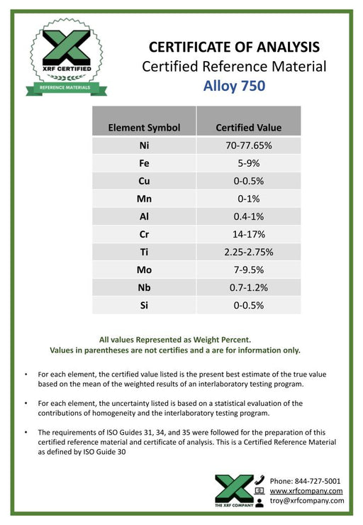 Alloy 750