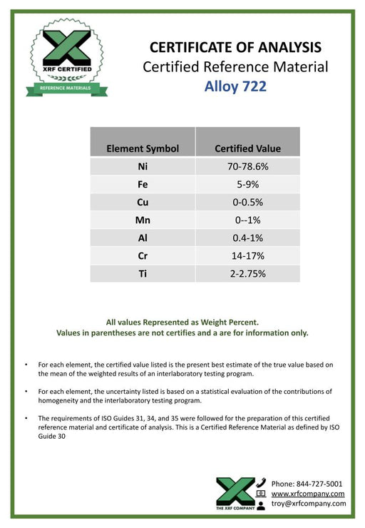 Alloy 722