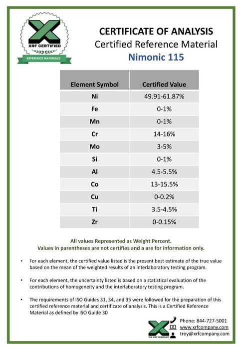 Nimonic 105