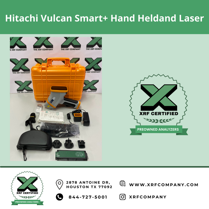 Certified PreOwned/Used Oxford Hitachi Vulcan Smart Handheld LIBS Gun (SKU #326)